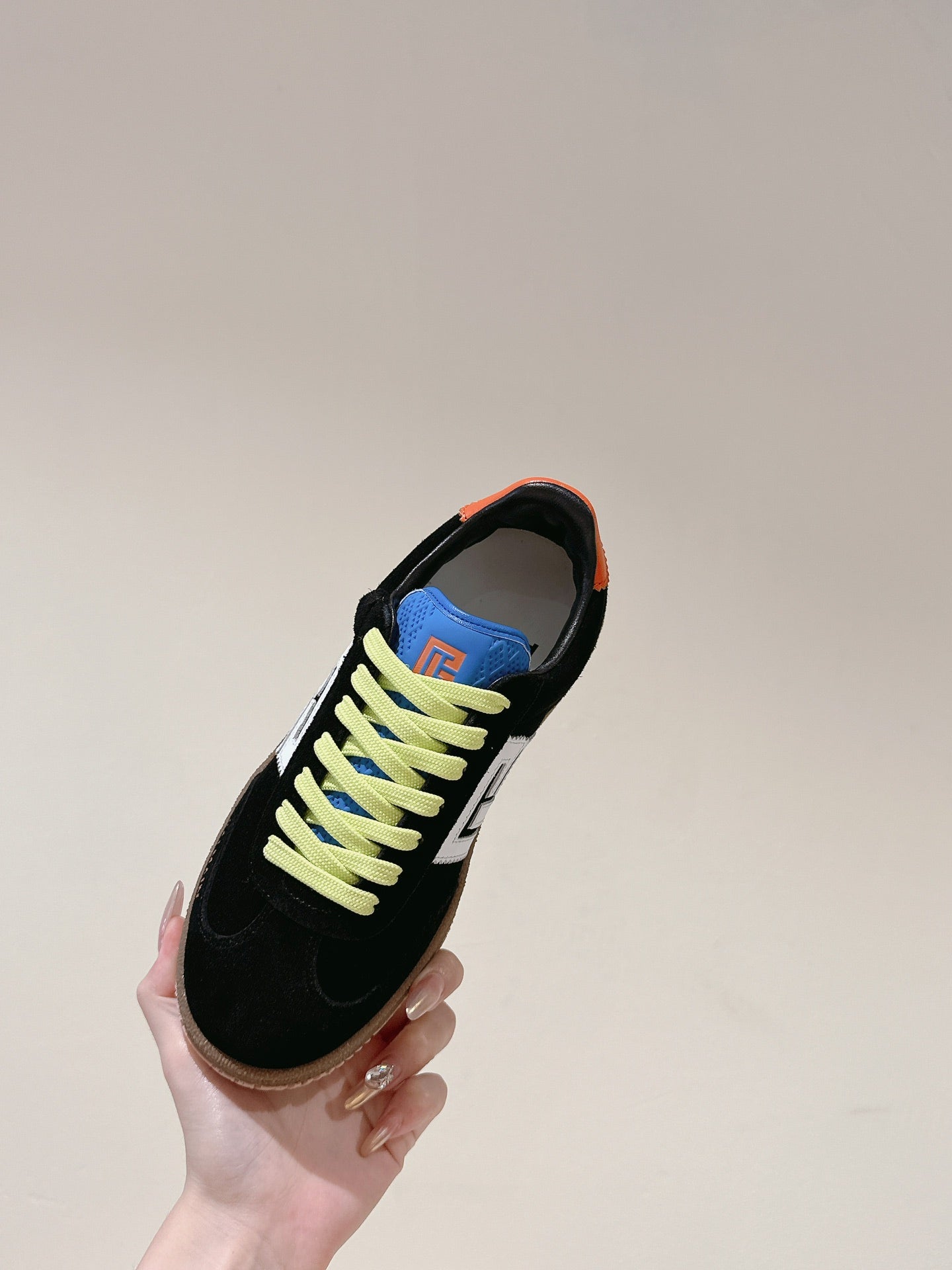 КРОСІВКИ BALMAIN 26S З ЧОРНОЇ ЗАМШІ