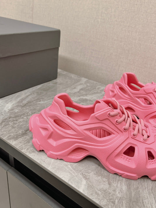 SNEAKERS IN PINK RUBBER - 36