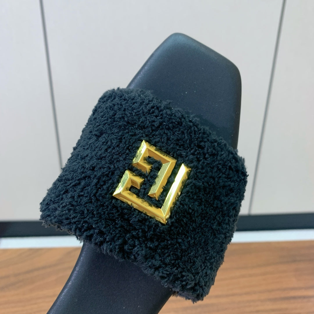 БОСОНІЖКИ BALMAIN 26S З ЧОРНОЇ ВОВНИ ТА ТЕЛЯЧОЇ ШКІРИ