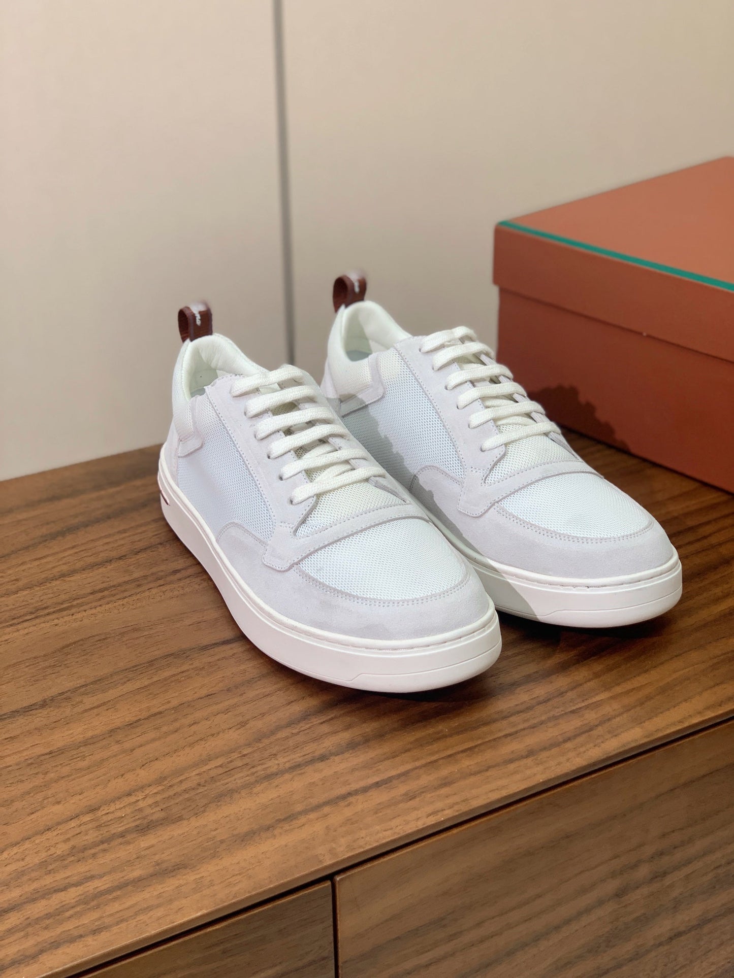 LP NEWPORT WALK SNEAKERS LIGHT GRAY SUEDE - 35