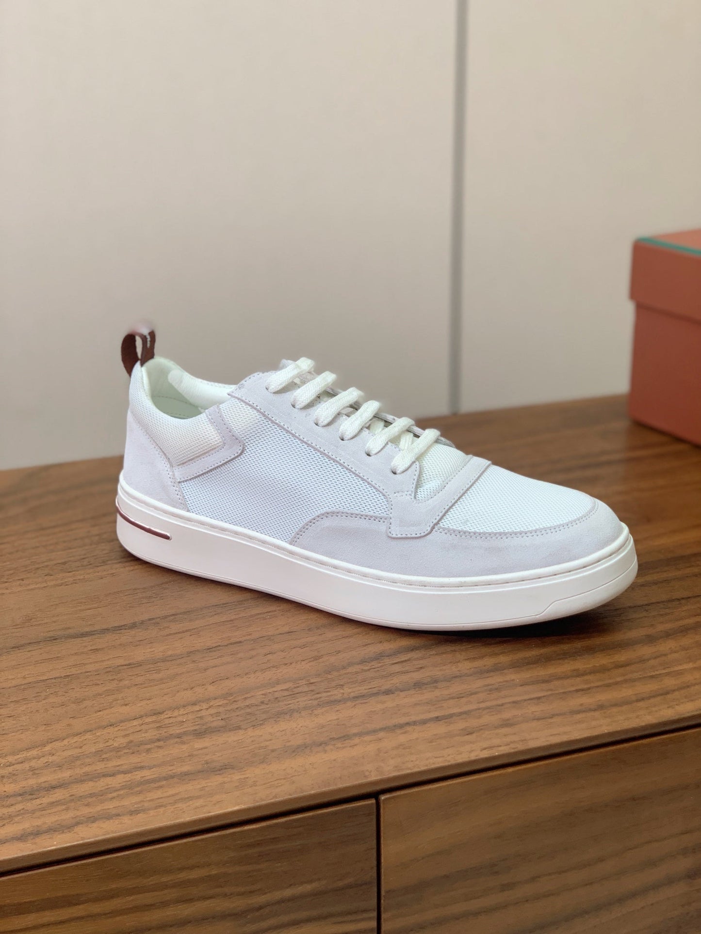 LP NEWPORT WALK SNEAKERS LIGHT GRAY SUEDE - 35