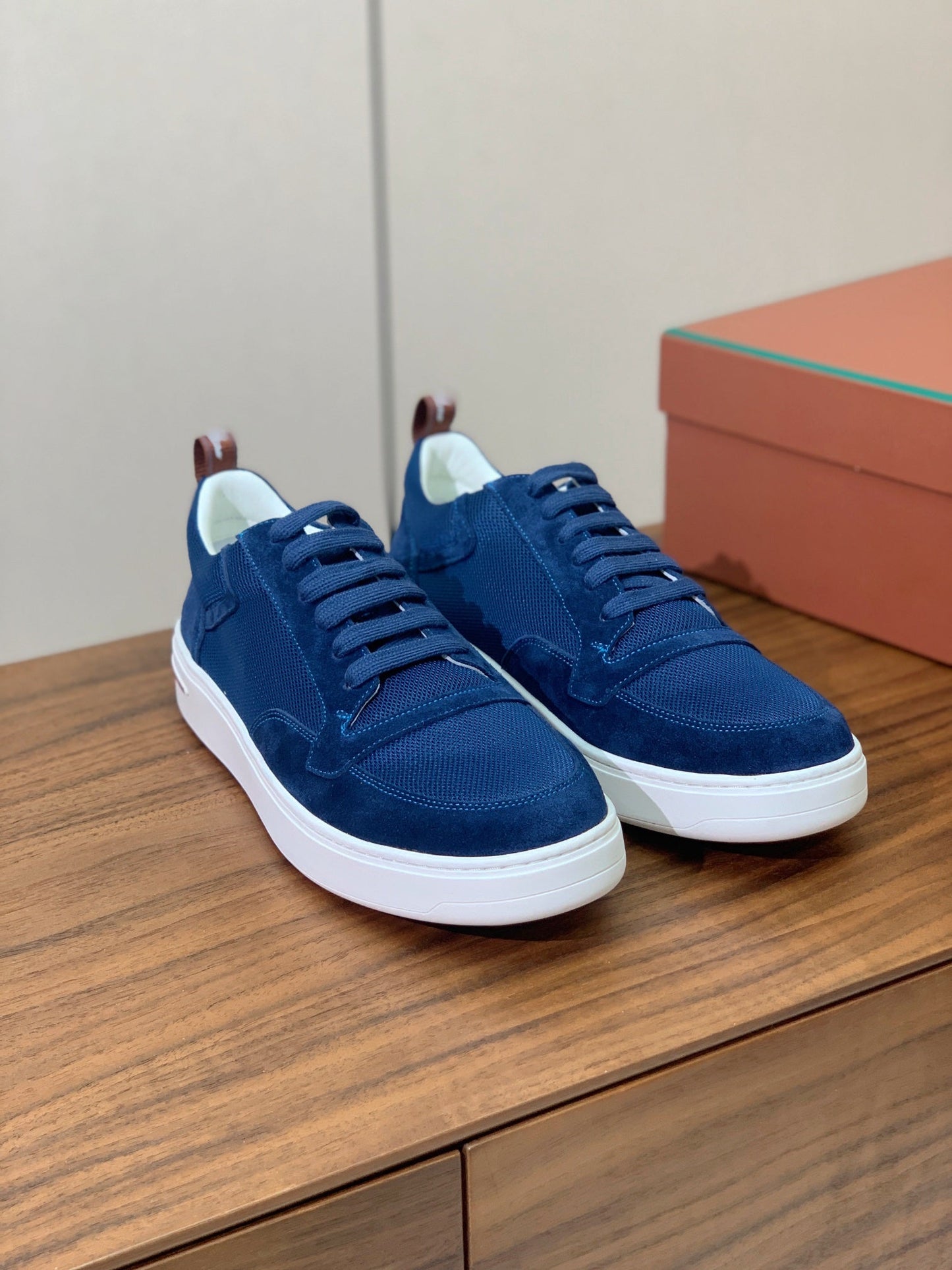 LP NEWPORT WALK SNEAKERS AZURE SUEDE - 35