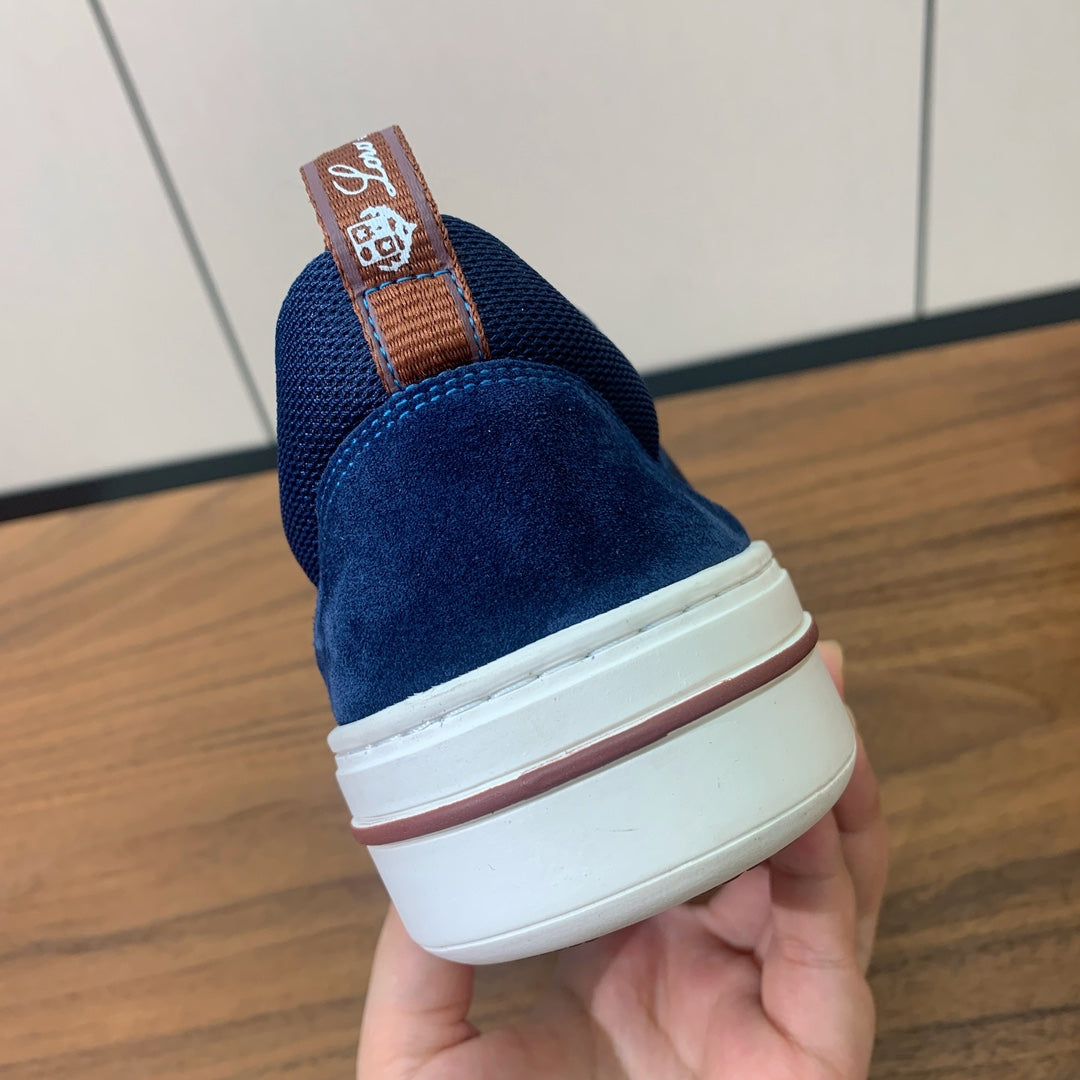 LP NEWPORT WALK SNEAKERS AZURE SUEDE - 35