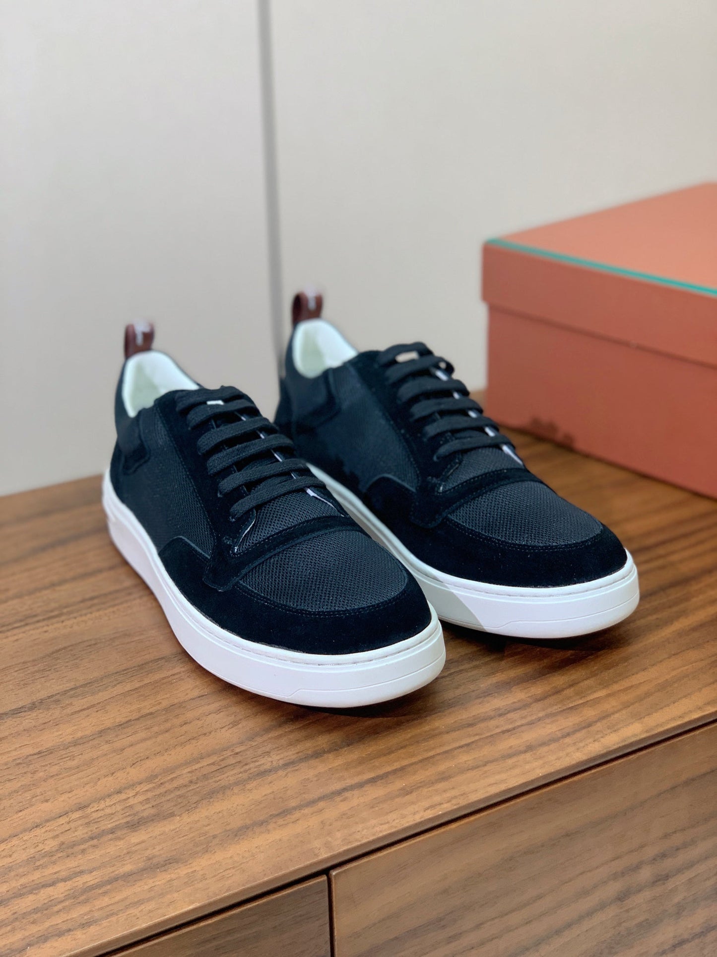 LP NEWPORT WALK SNEAKERS BLACK SUEDE - 35