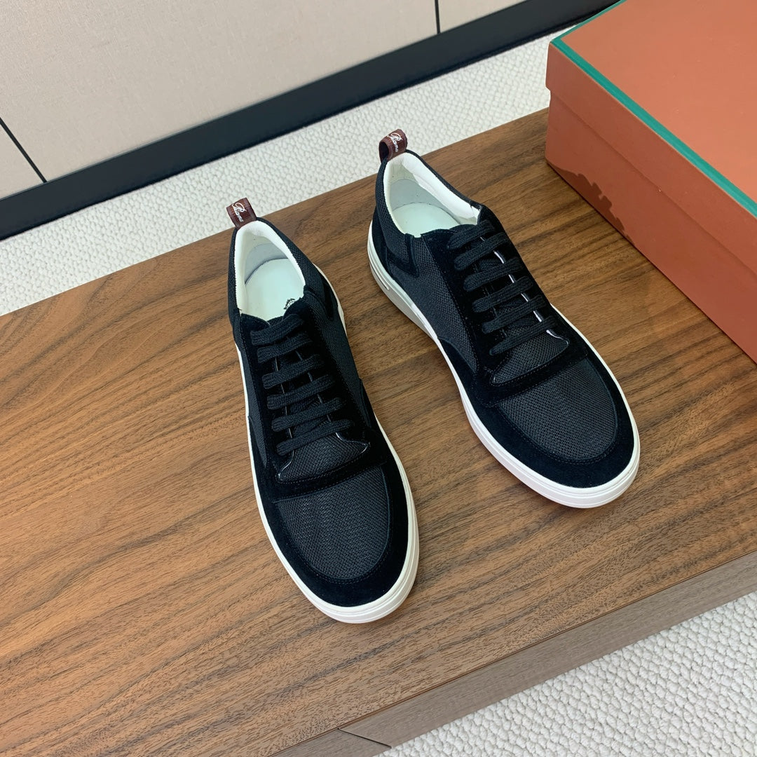LP NEWPORT WALK SNEAKERS BLACK SUEDE - 35