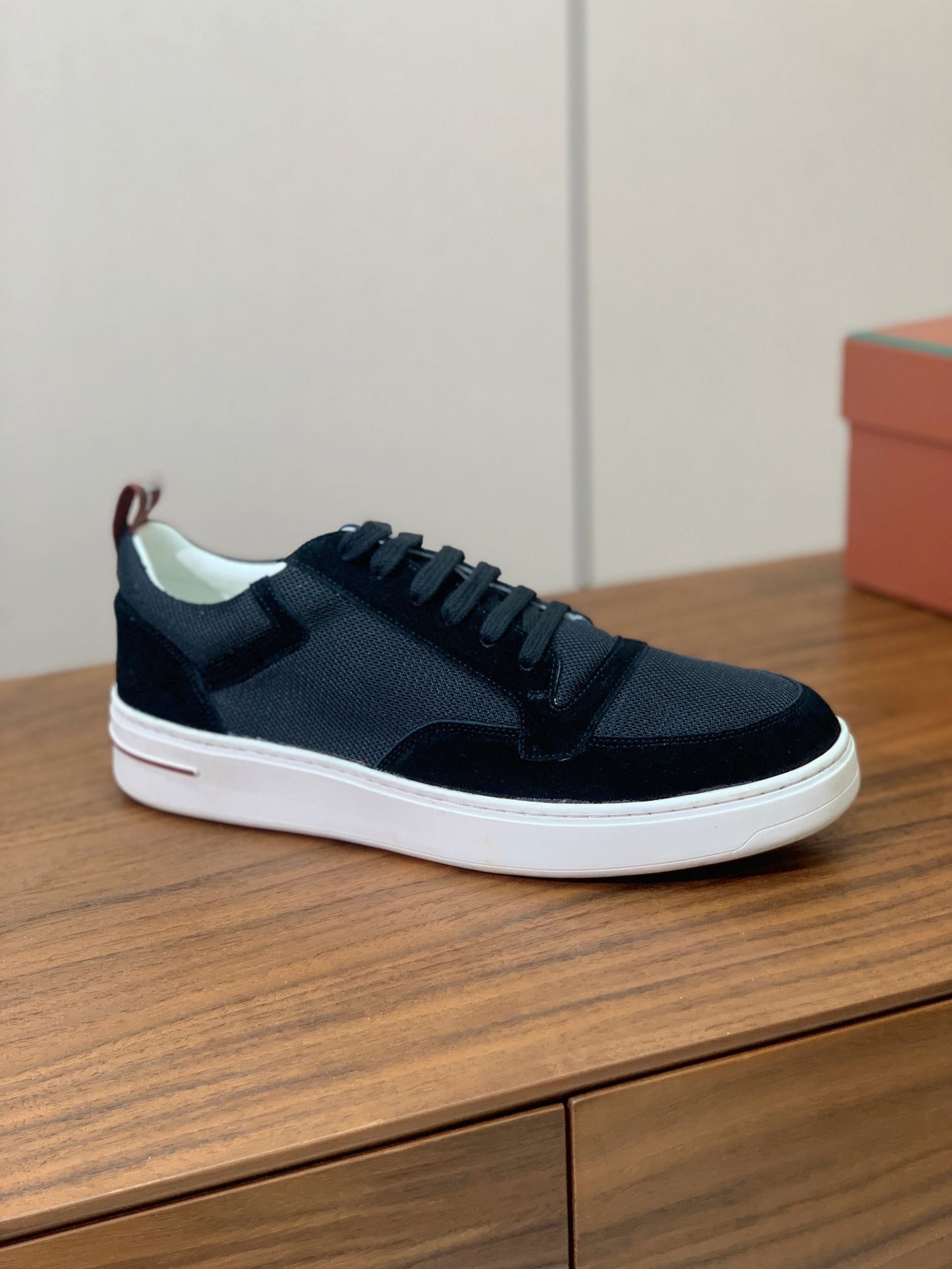 LP NEWPORT WALK SNEAKERS BLACK SUEDE - 35