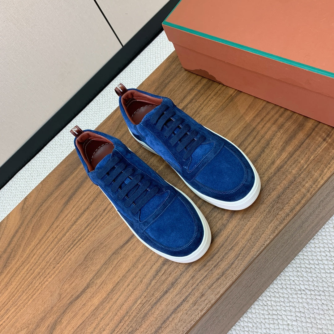 LP NEWPORT WALK SNEAKERS COBALT SUEDE - 35