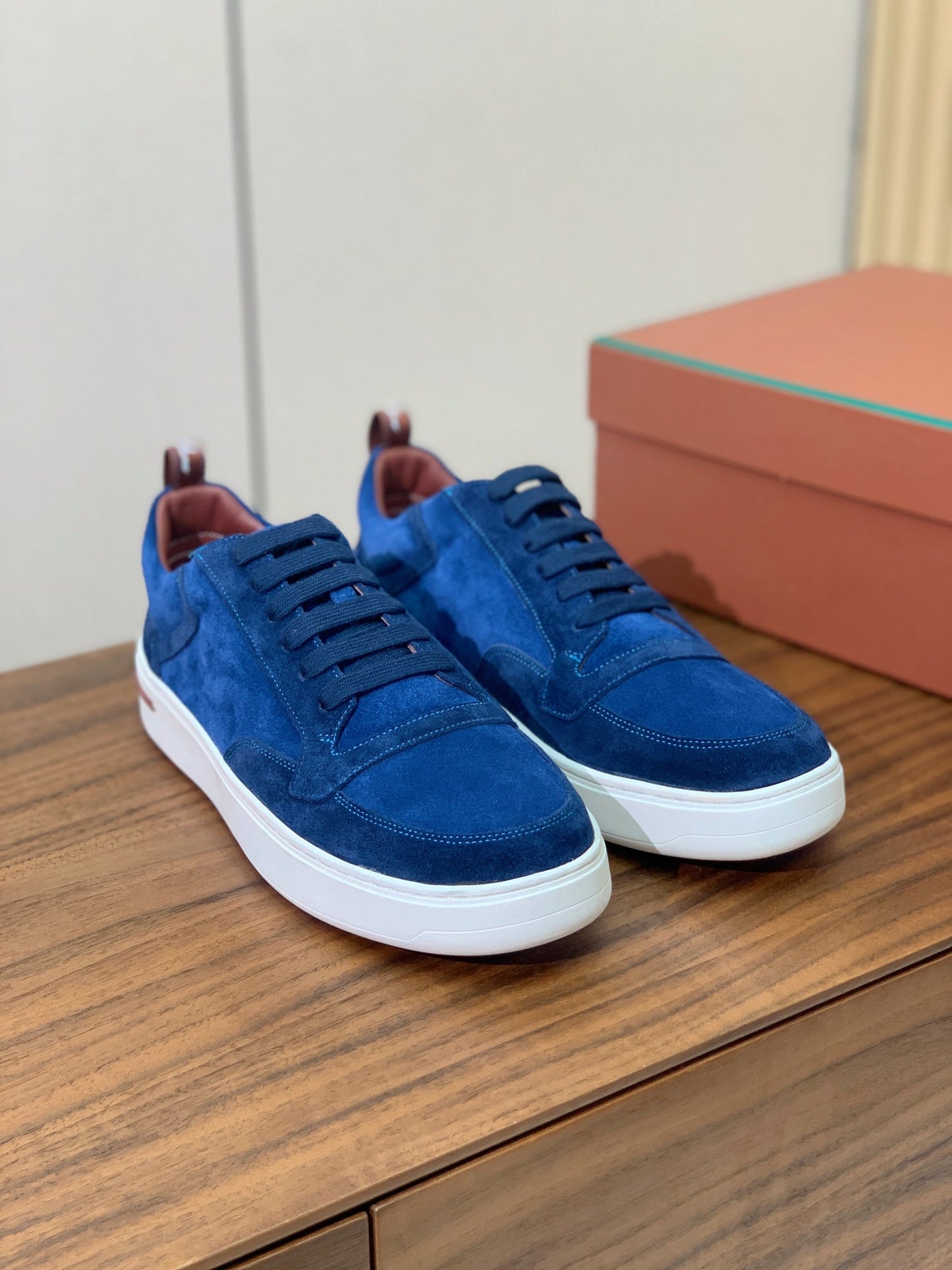 LP NEWPORT WALK SNEAKERS COBALT SUEDE - 35