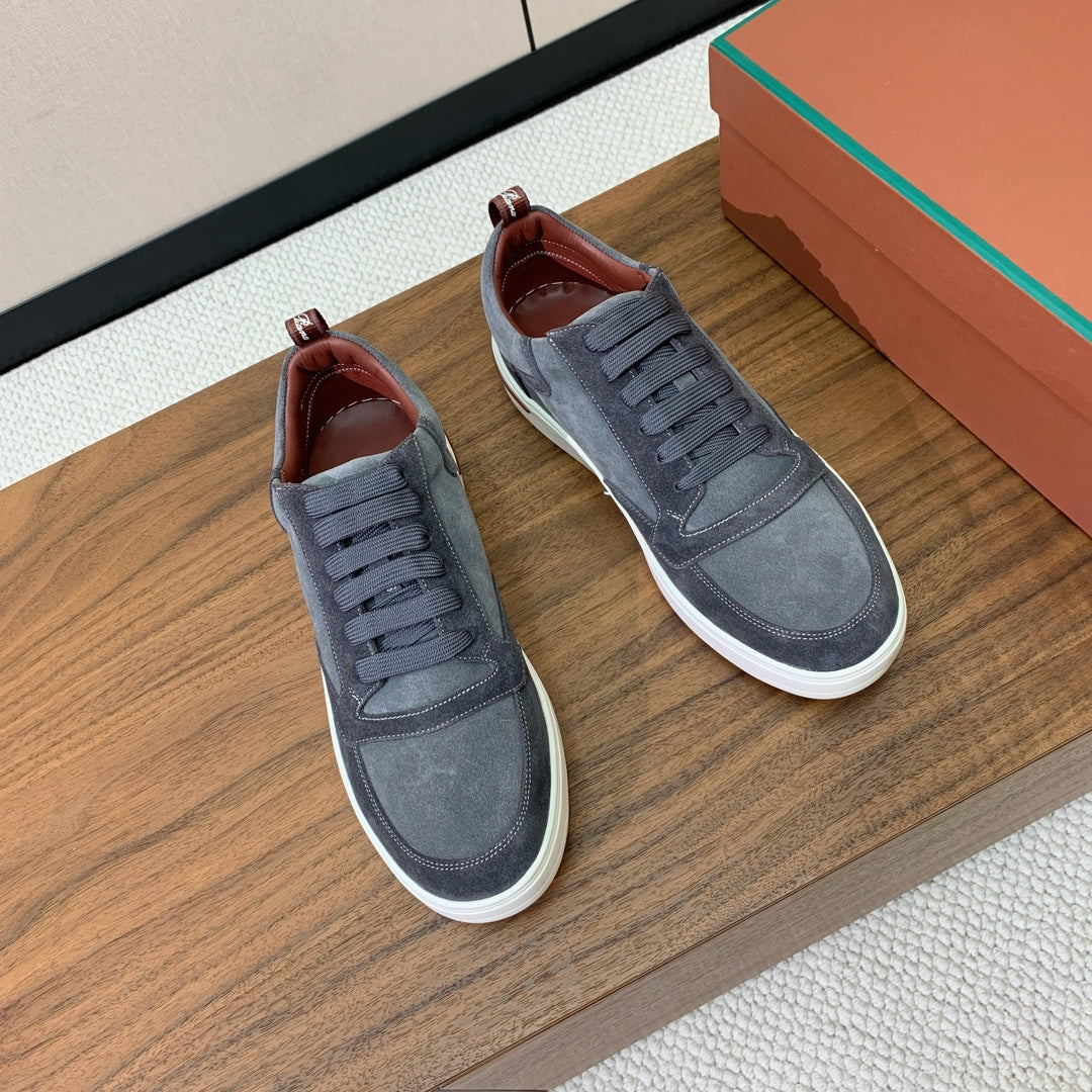 LP NEWPORT WALK SNEAKERS GRAY SUEDE - 35