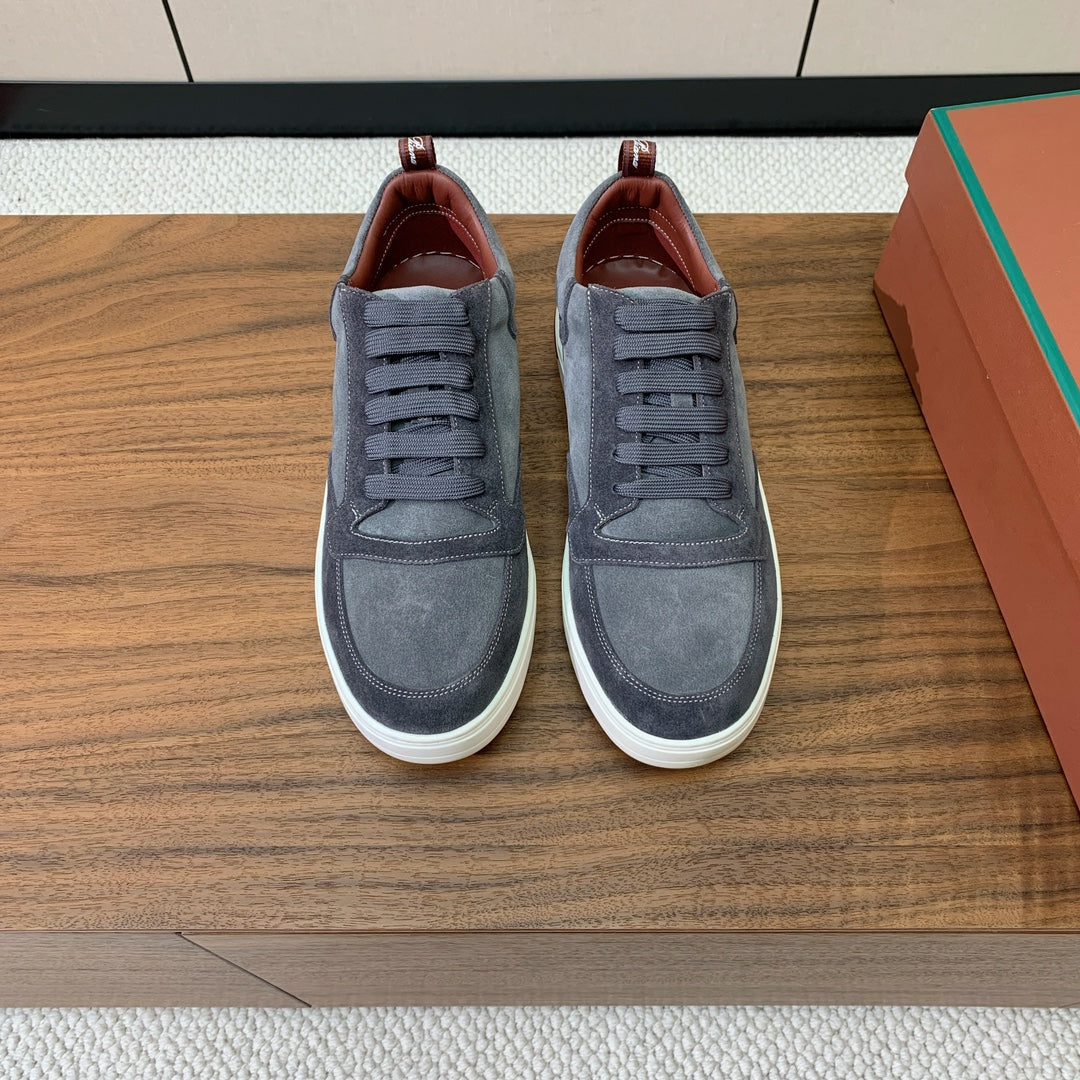 LP NEWPORT WALK SNEAKERS GRAY SUEDE - 35
