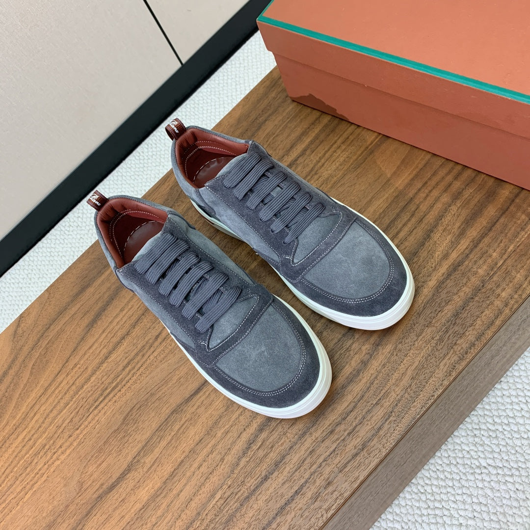 LP NEWPORT WALK SNEAKERS GRAY SUEDE - 35