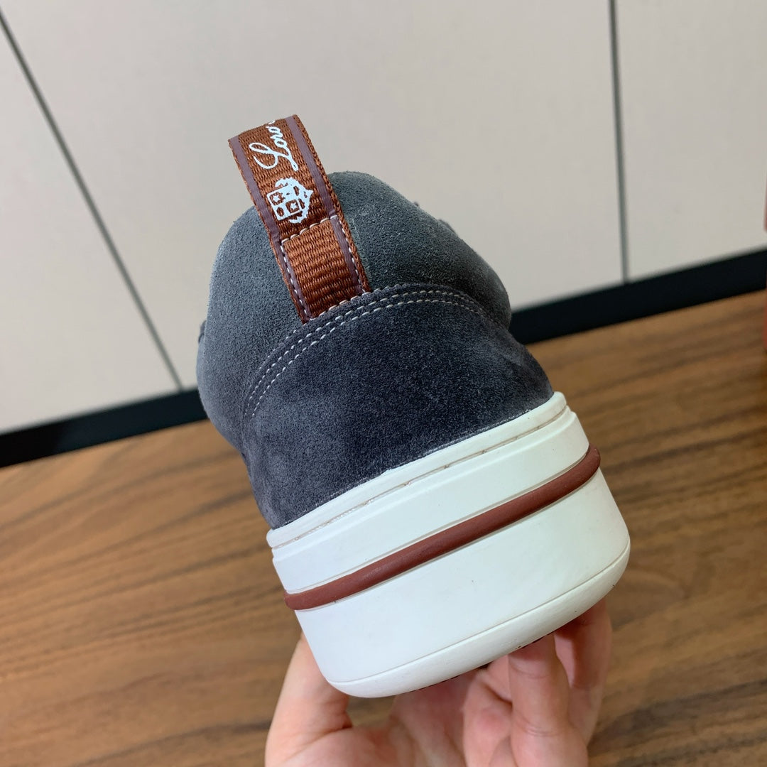 LP NEWPORT WALK SNEAKERS GRAY SUEDE - 35