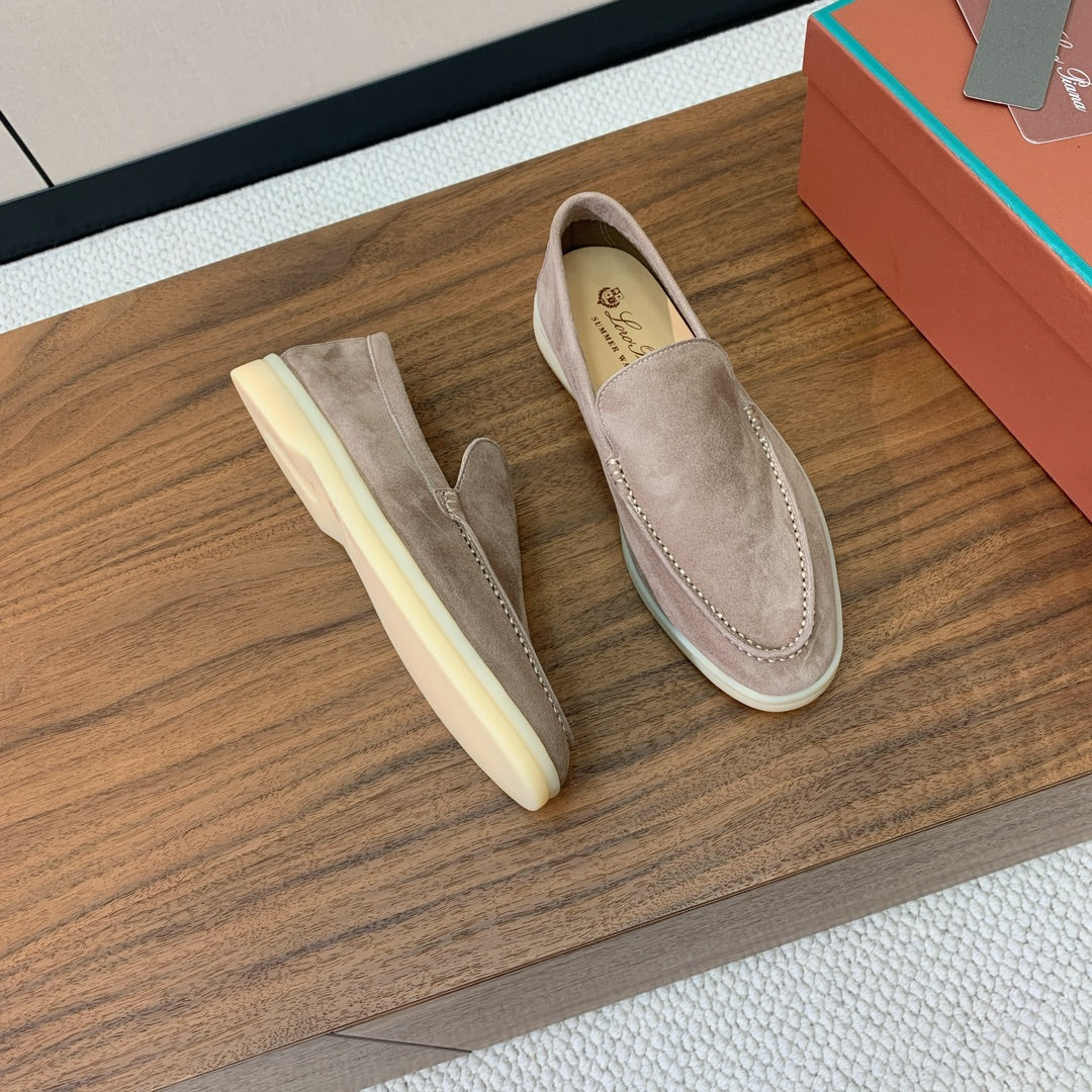 LP SUEDE SUMMER WALK LOAFERS BEIGE - 36