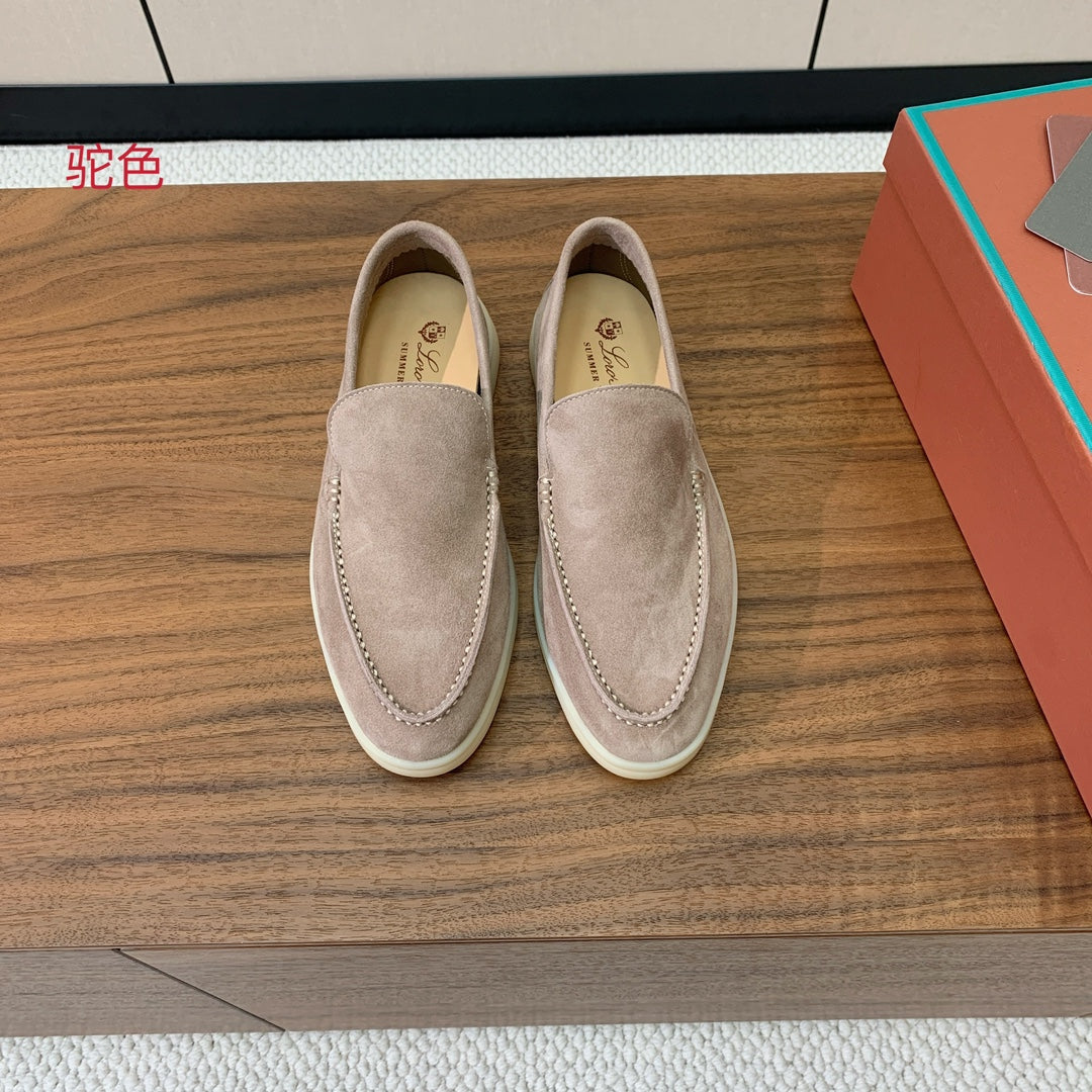 LP SUEDE SUMMER WALK LOAFERS BEIGE - 36
