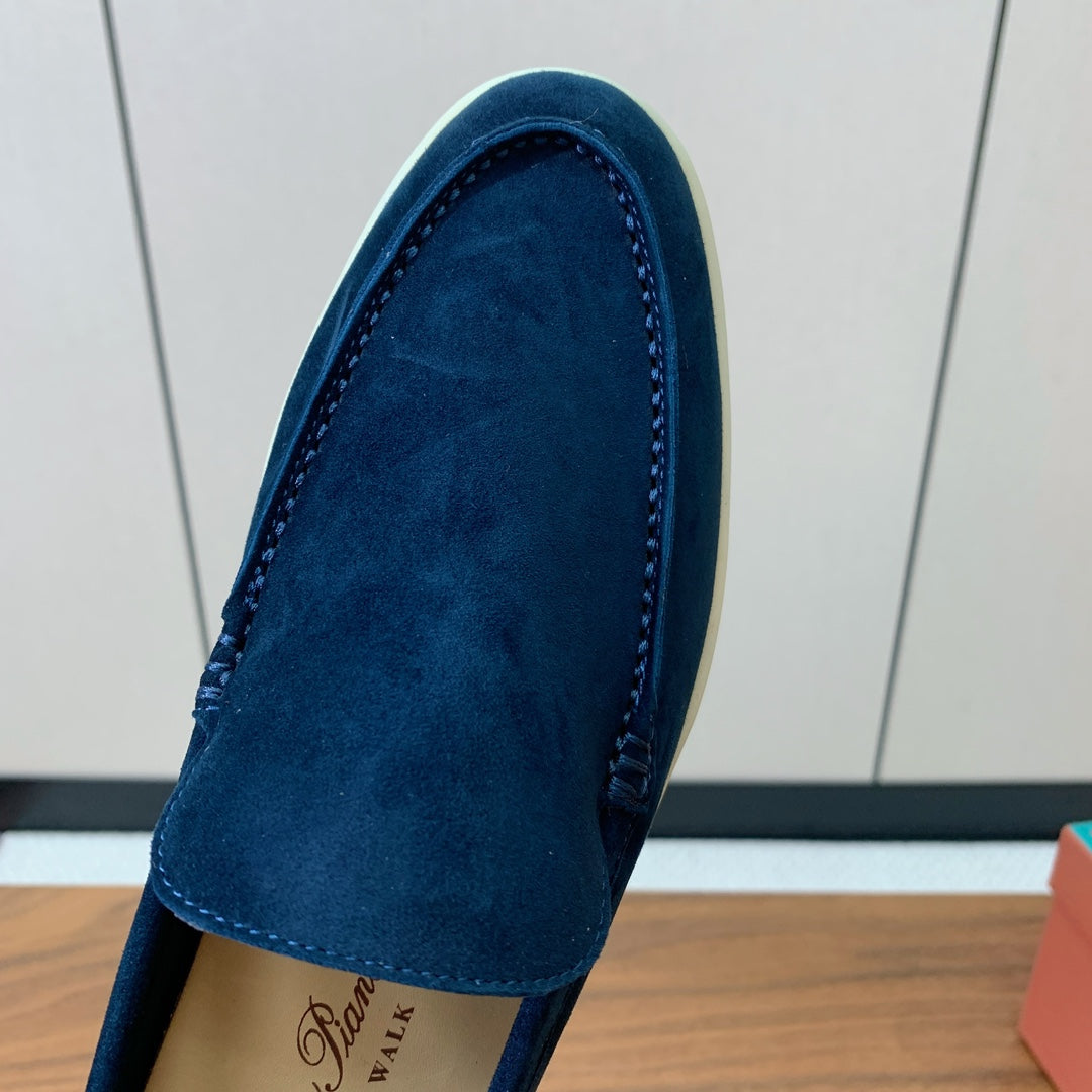 LP SUEDE SUMMER WALK LOAFERS NAVY BLUE - 34