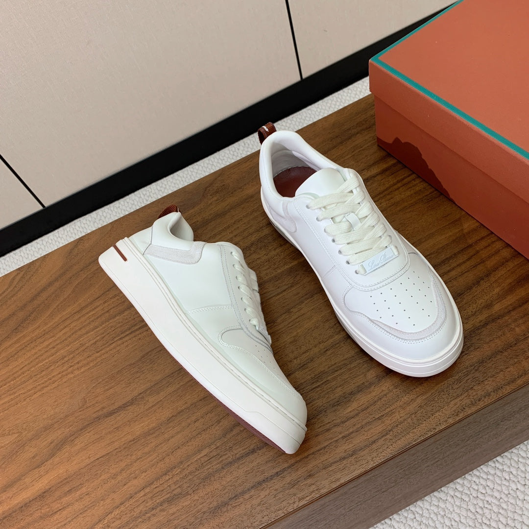 LP SNEAKERS IN WHITE CALFSKIN - 35