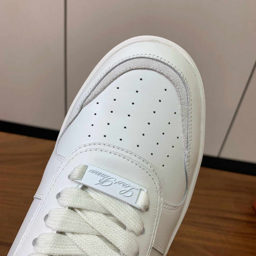 LP SNEAKERS IN WHITE CALFSKIN - 35