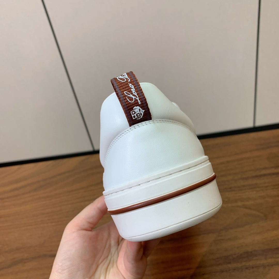 LP SNEAKERS IN WHITE CALFSKIN - 35