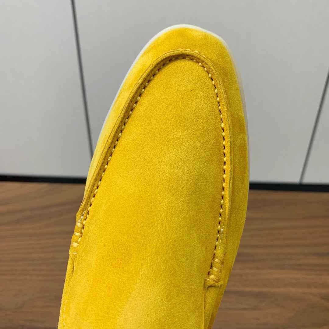 LP LOAFERS 25S IN YELLOW SUEDE - 34