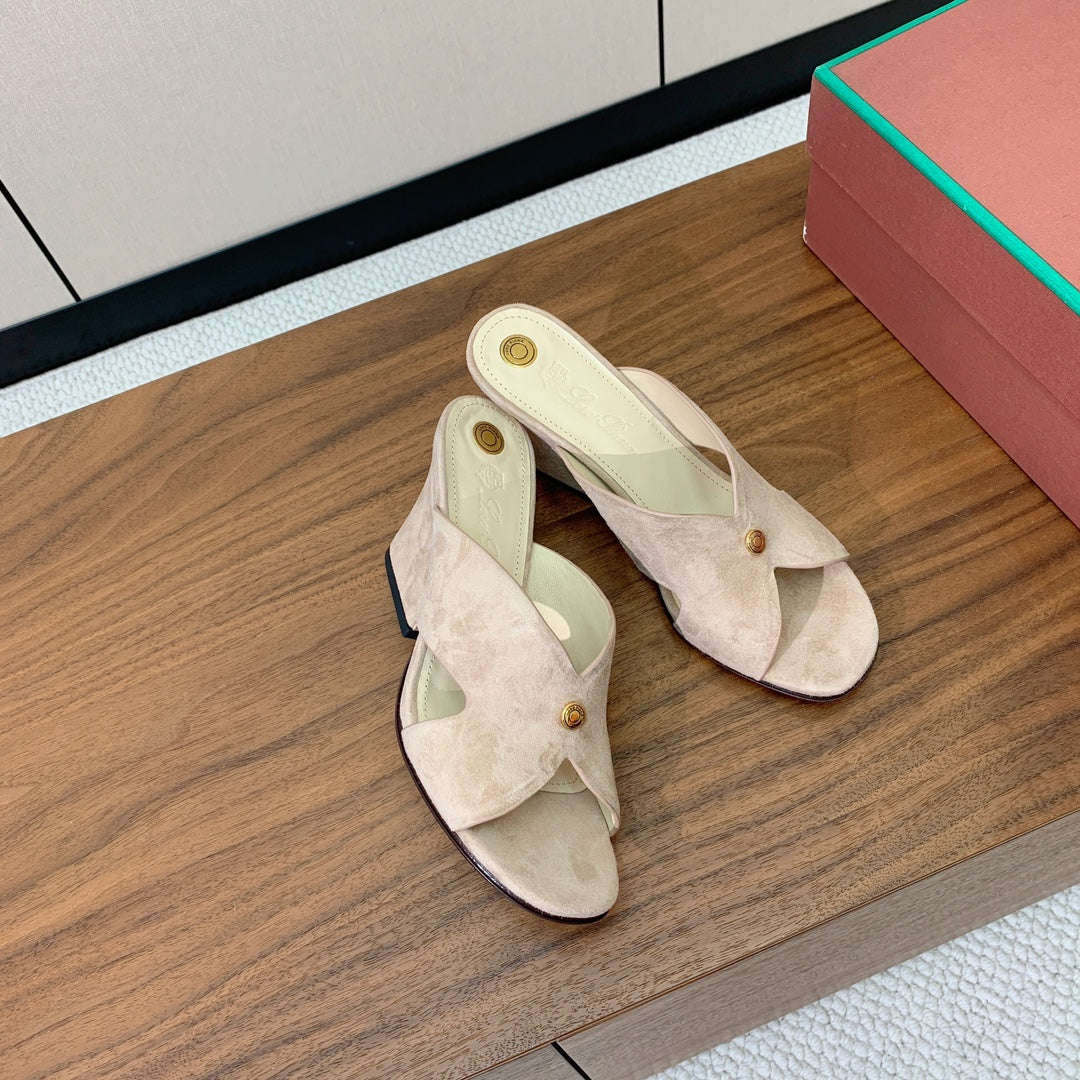 HIGH HEELS 85 MM IN LIGHT PINK SUEDE - 35
