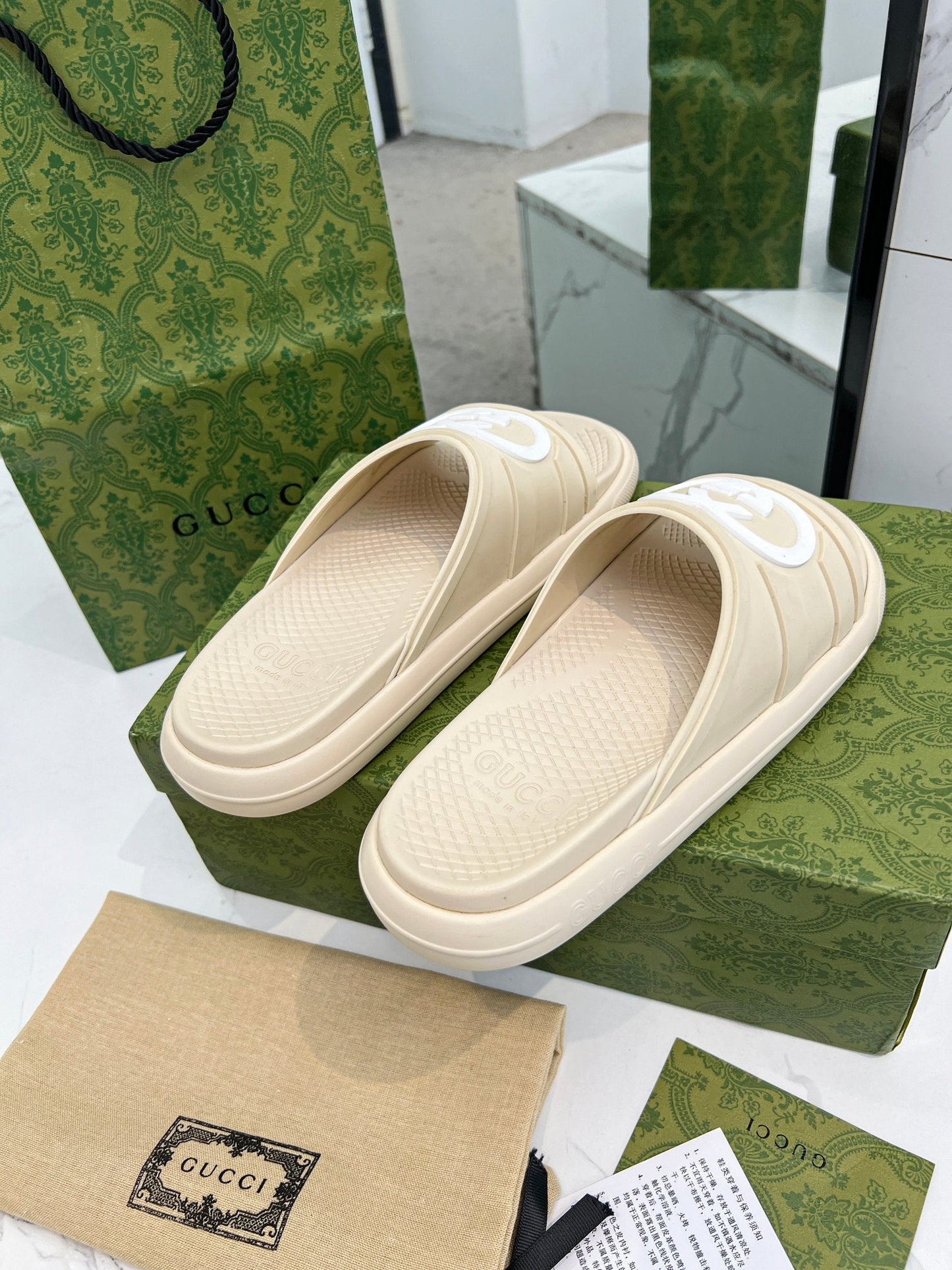 PLATFORM SLIPPERS IN SAND BROWN IMPORTED TPU - 35