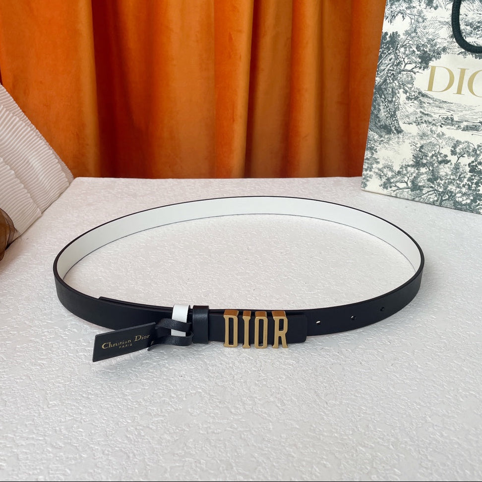 DIOR 25S BELT 20 MM IN BLACK CALFSKIN 562038 - 30
