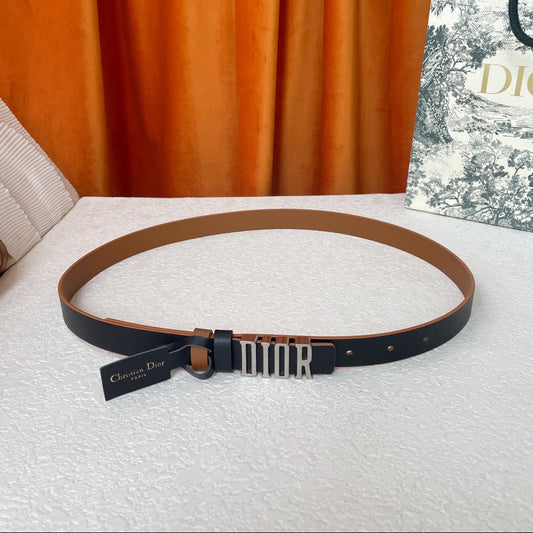 DIOR 25S BELT 20 MM IN BLACK CALFSKIN 562036 - 30