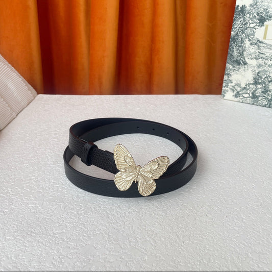 DIOR 25S BELT 20 MM IN BLACK CALFSKIN 567926 - 30