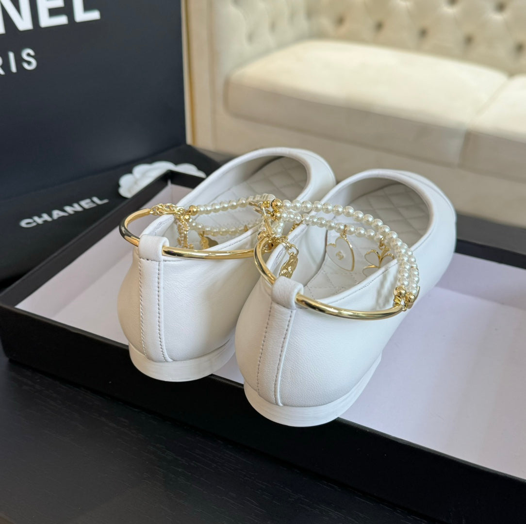Double Strap Chunky Heel Mary Jane Shoes White - 35