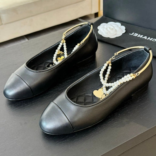 Double Strap Chunky Heel Mary Jane Shoes Black - 35