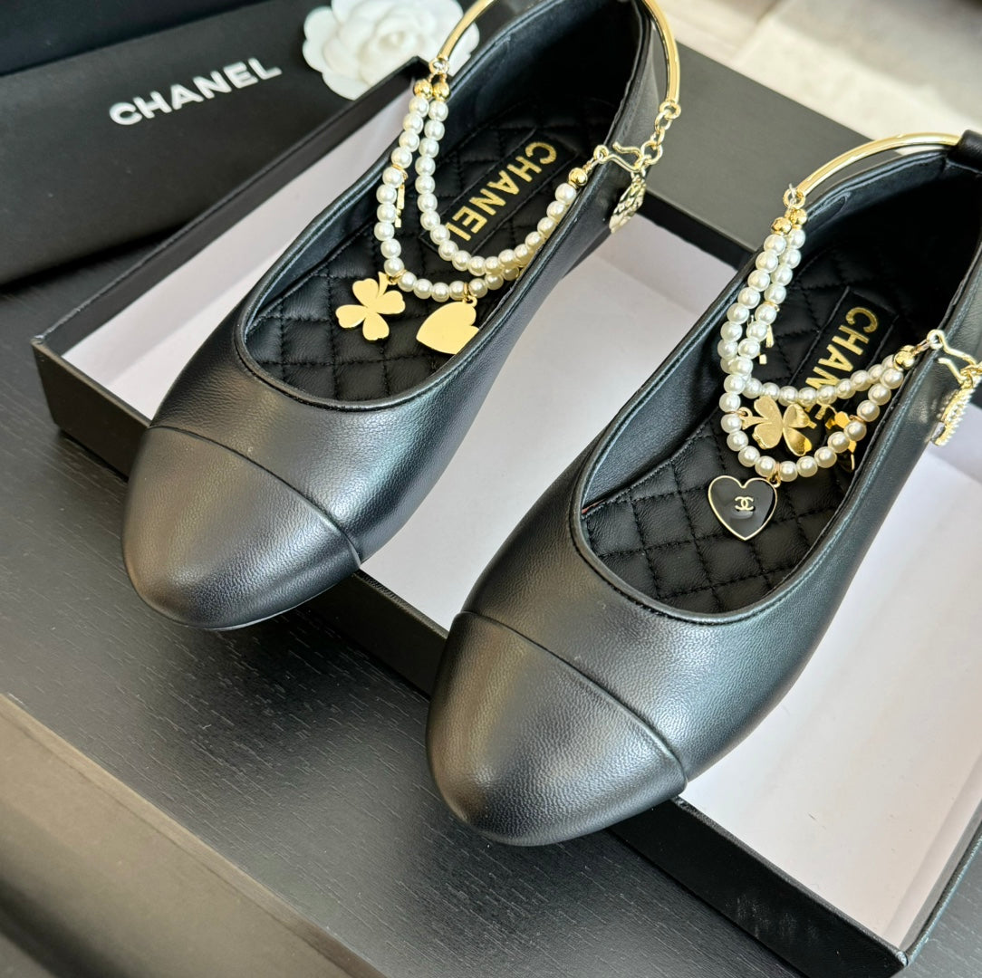 Double Strap Chunky Heel Mary Jane Shoes Black - 35