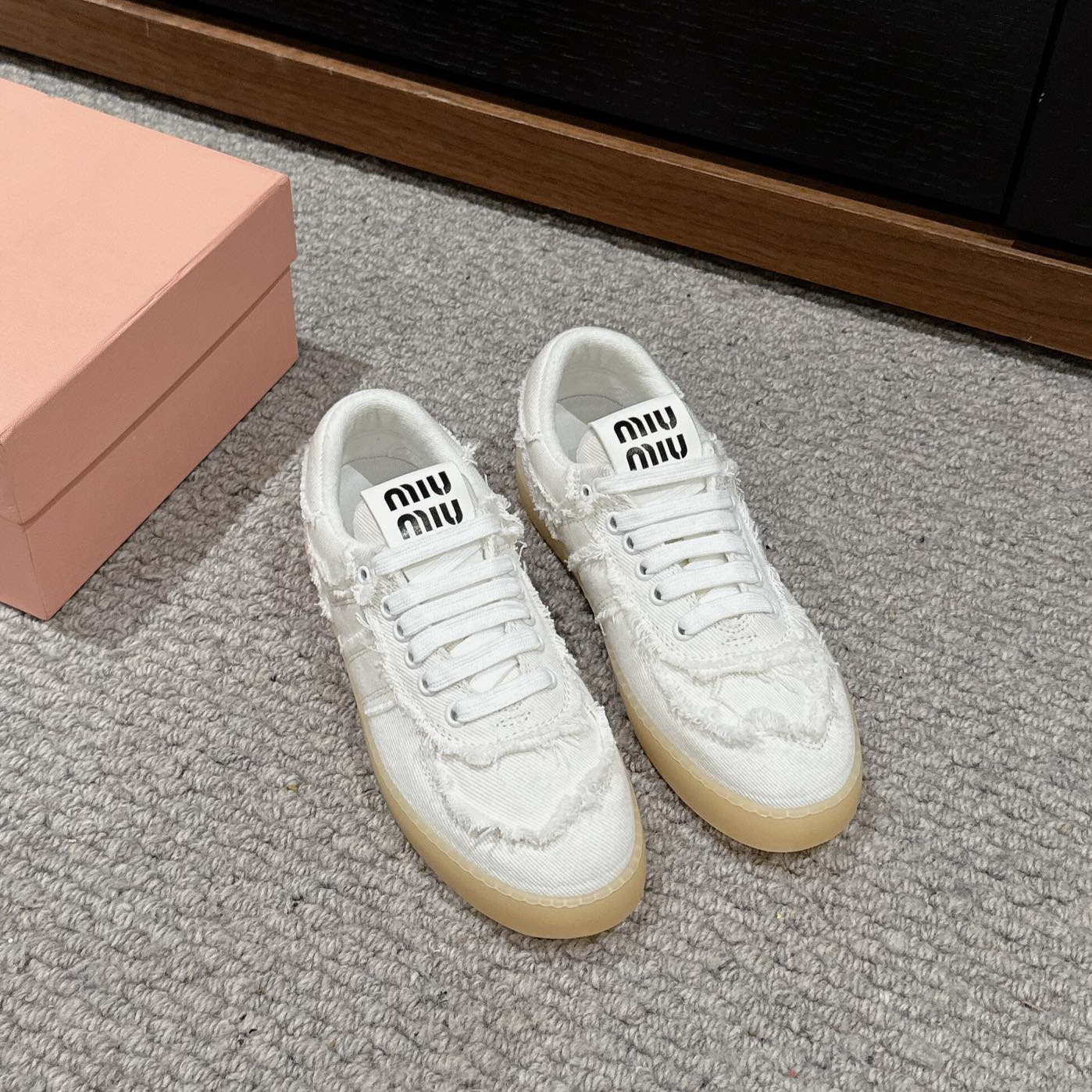 Dexun Sneaker White Canvas - 35
