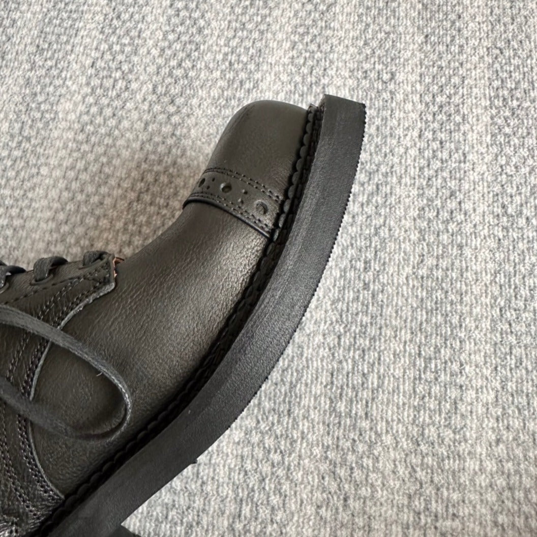 Boots Black Color Calfskin - 35