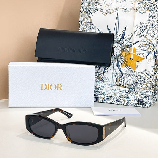 MONTAIGNE SUNGLASS DIORGLOW S1I IN ACETATE - Dark Havana