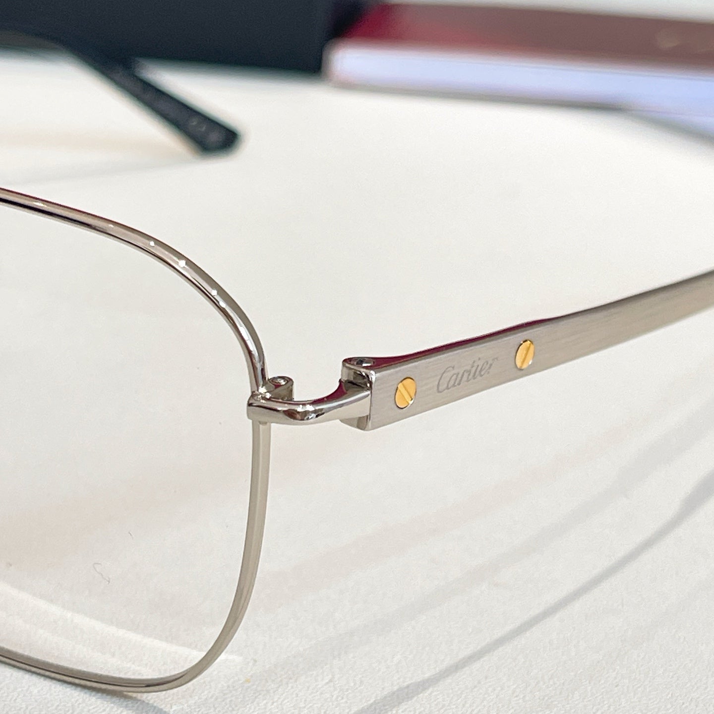 SANTOS SQUARE FRAME SUNGLASSES CT0553O IN METAL - Black