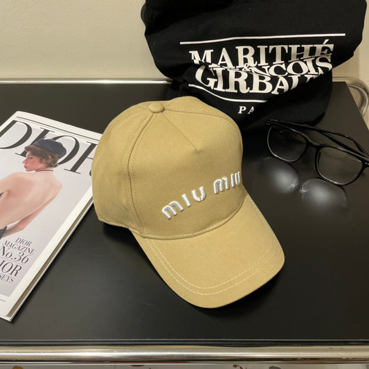 КЕПКА БЕЙСБОЛКА MIUMIU ДЕНІМ З ВИШИВКОЮ СТИЛЬ 76