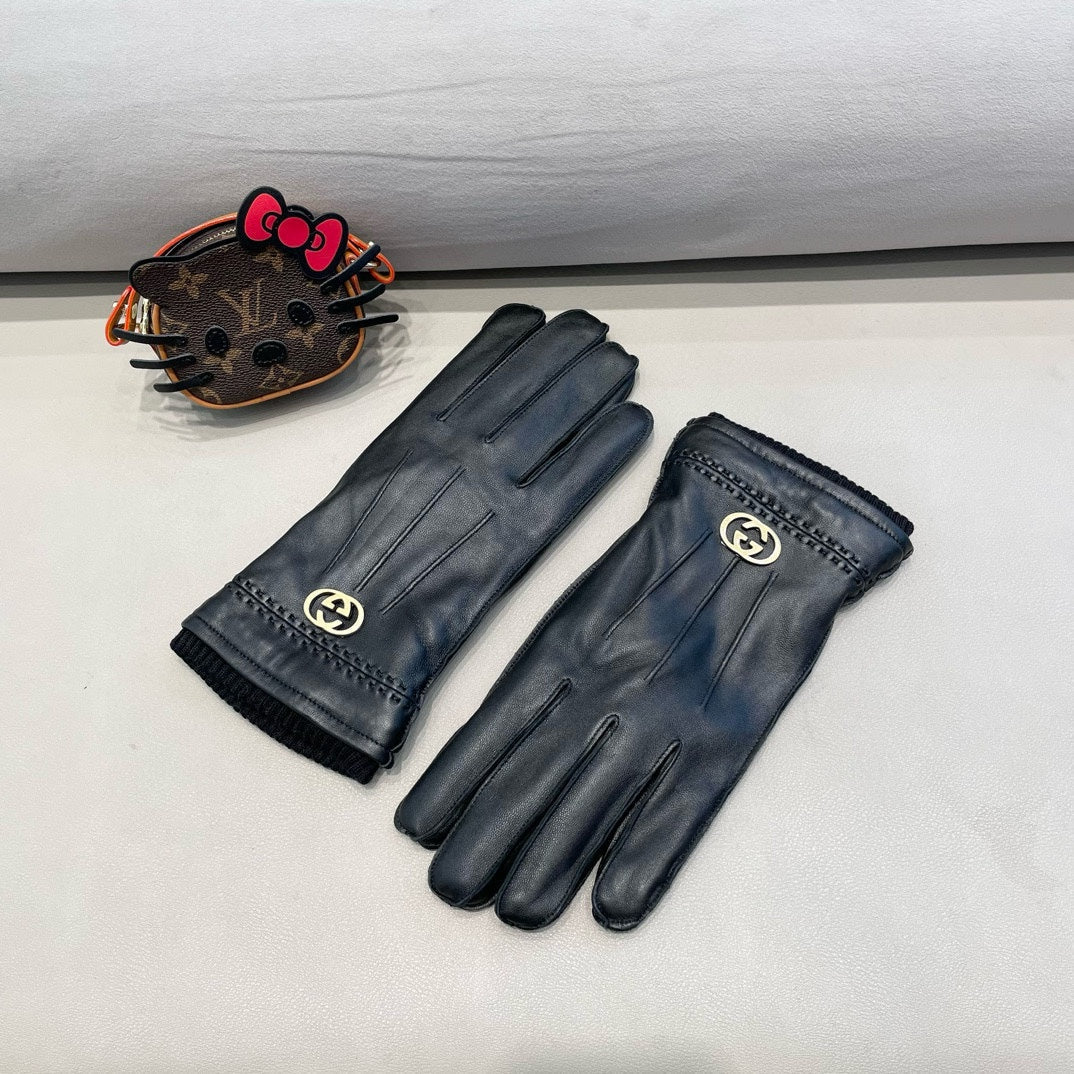 GLOVES IN BLACK LAMBSKIN 444432 - L