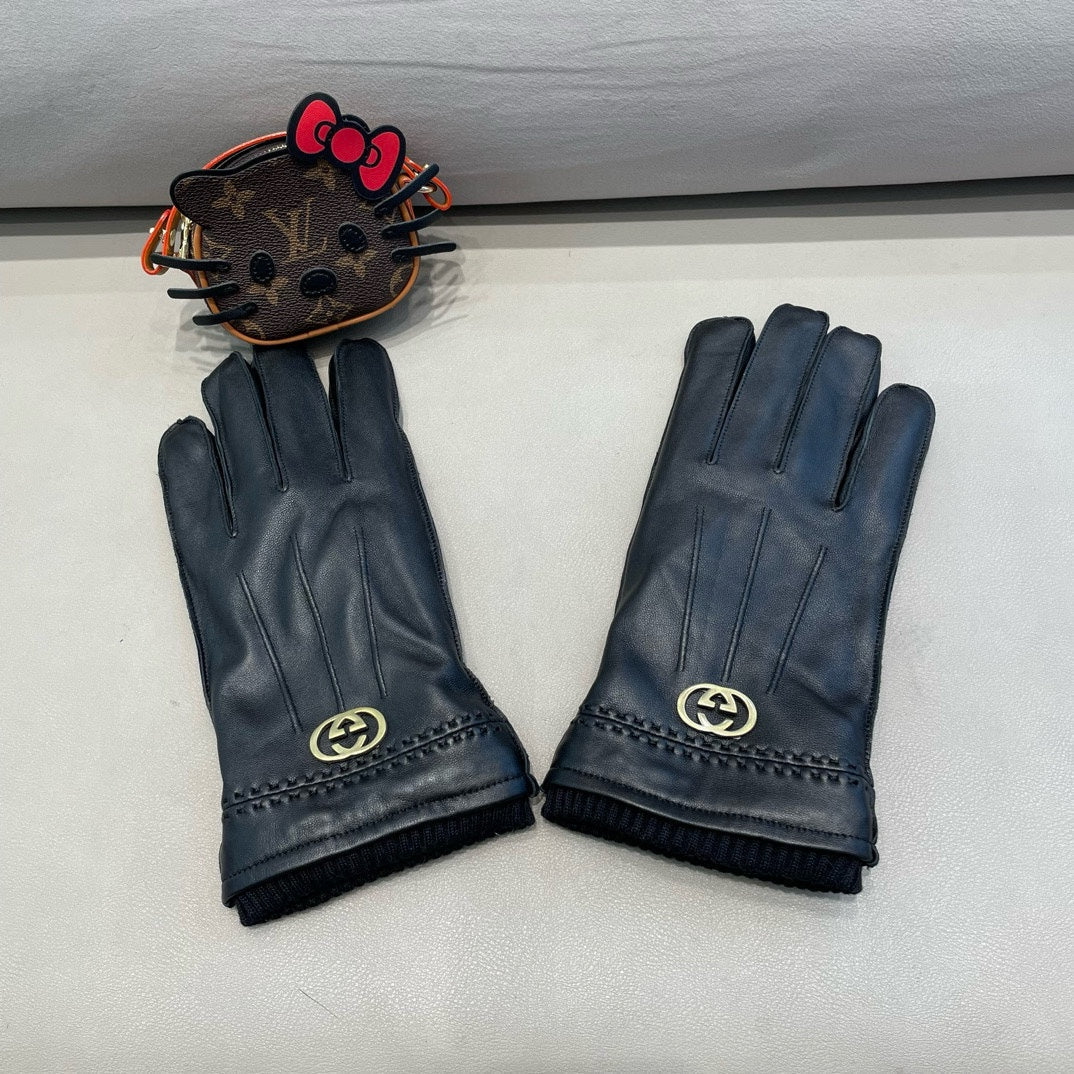 GLOVES IN BLACK LAMBSKIN 444432 - L
