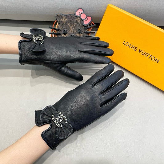 GLOVES IN BLACK LAMBSKIN 462395 - M