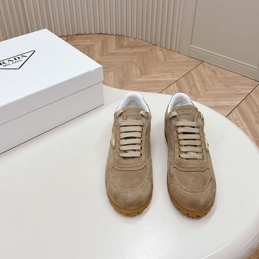 PRA FADED SUEDE SNEAKERS PEANUT - 35