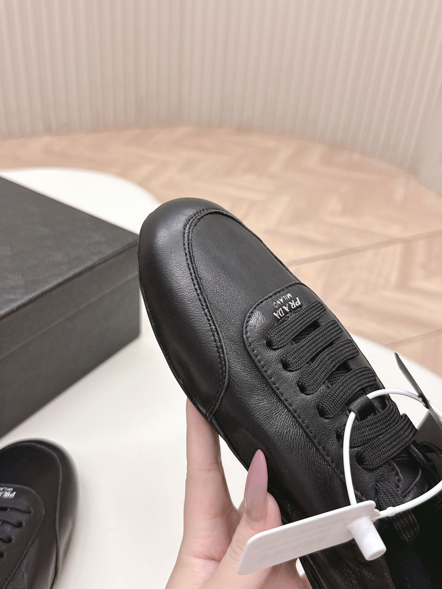 ЧЕРЕВИКИ PRADA 26S MARY JANE З ЧОРНОЇ ТЕЛЯЧОЇ ШКІРИ