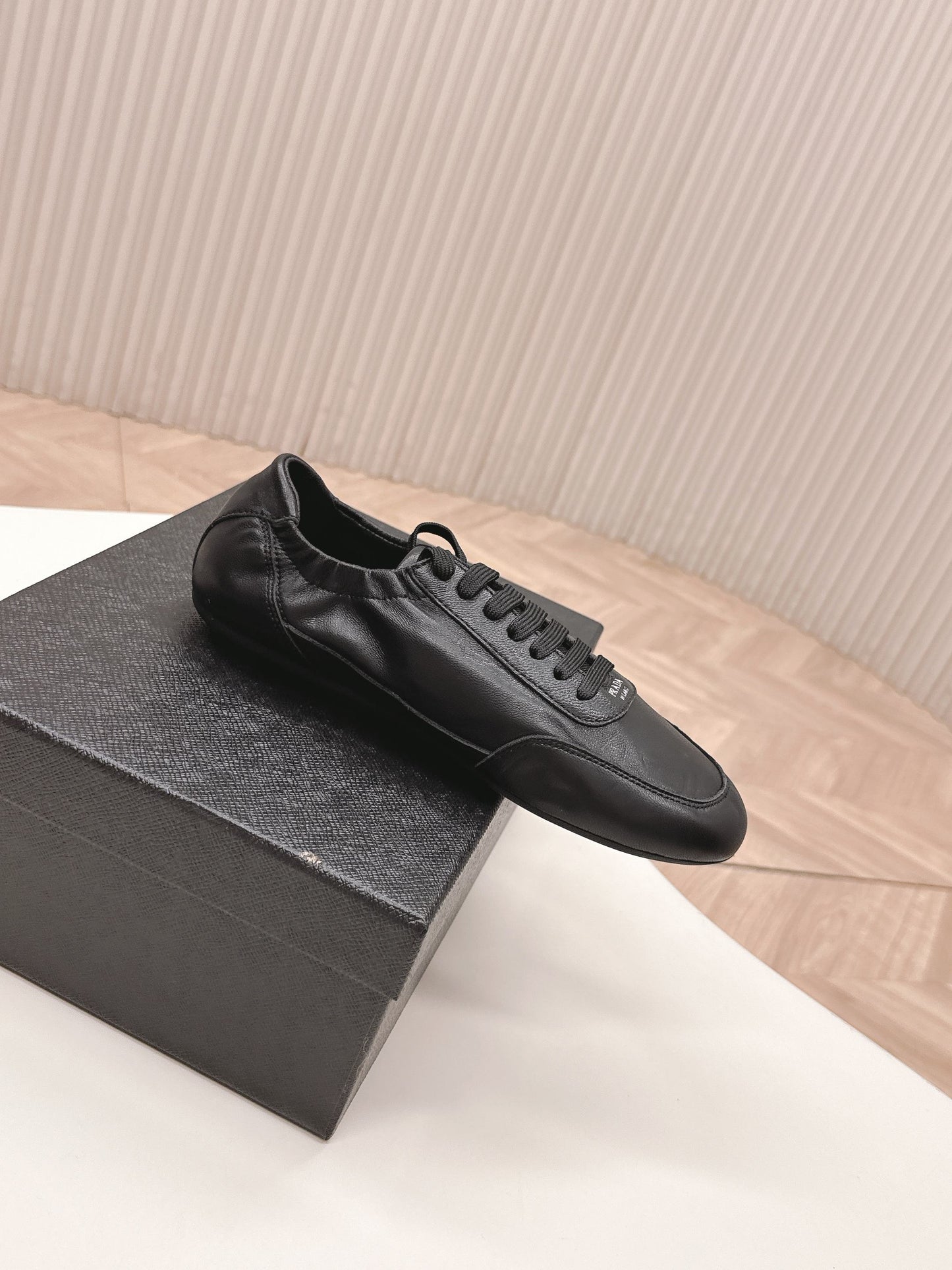 ЧЕРЕВИКИ PRADA 26S MARY JANE З ЧОРНОЇ ТЕЛЯЧОЇ ШКІРИ