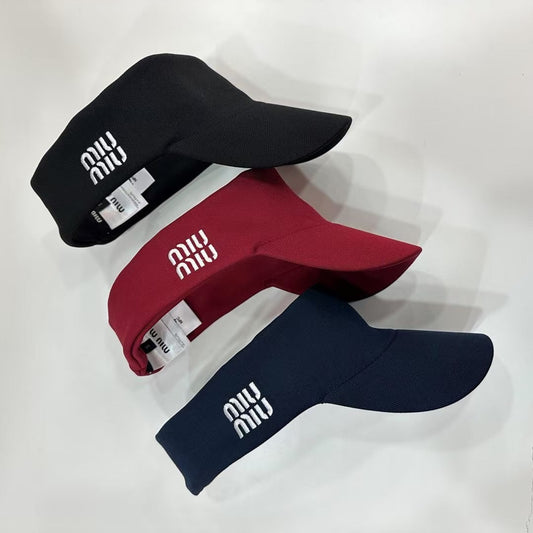 КЕПКА MM VISOR ІЗ ТКАНИНИ З ВИШИВКОЮ ЛОГОТИПА - Чорний