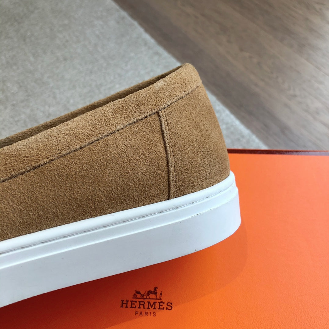 GAME SLIP-ON SNEAKER CARAMEL SUEDE - 35