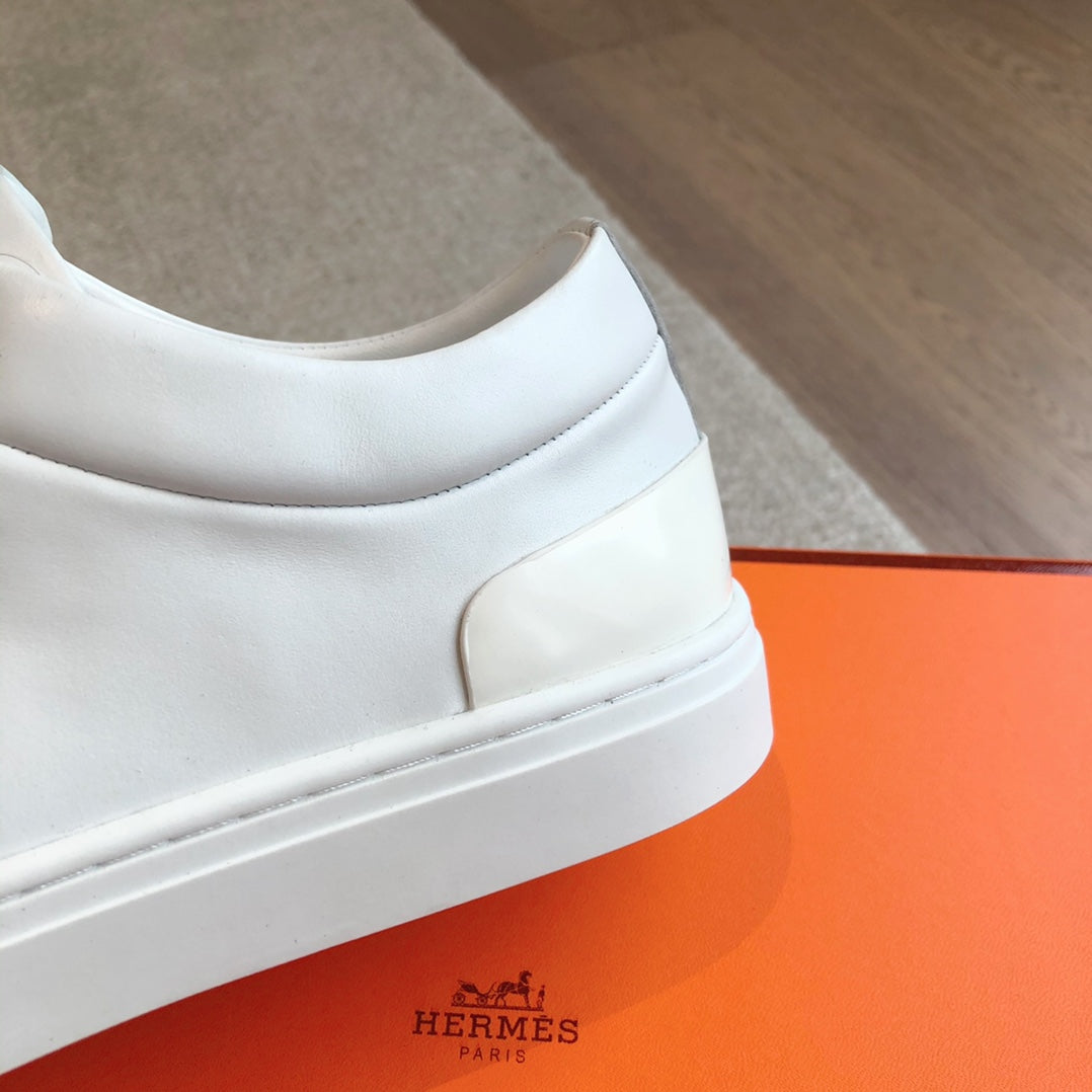 IRWIN SNEAKER WHITE CALFSKIN - 35