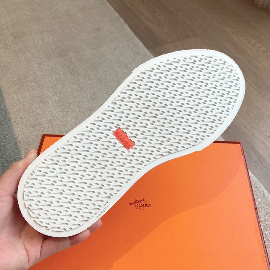 IRWIN SNEAKER WHITE CALFSKIN - 35