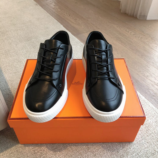 IRWIN SNEAKER BLACK CALFSKIN - 35