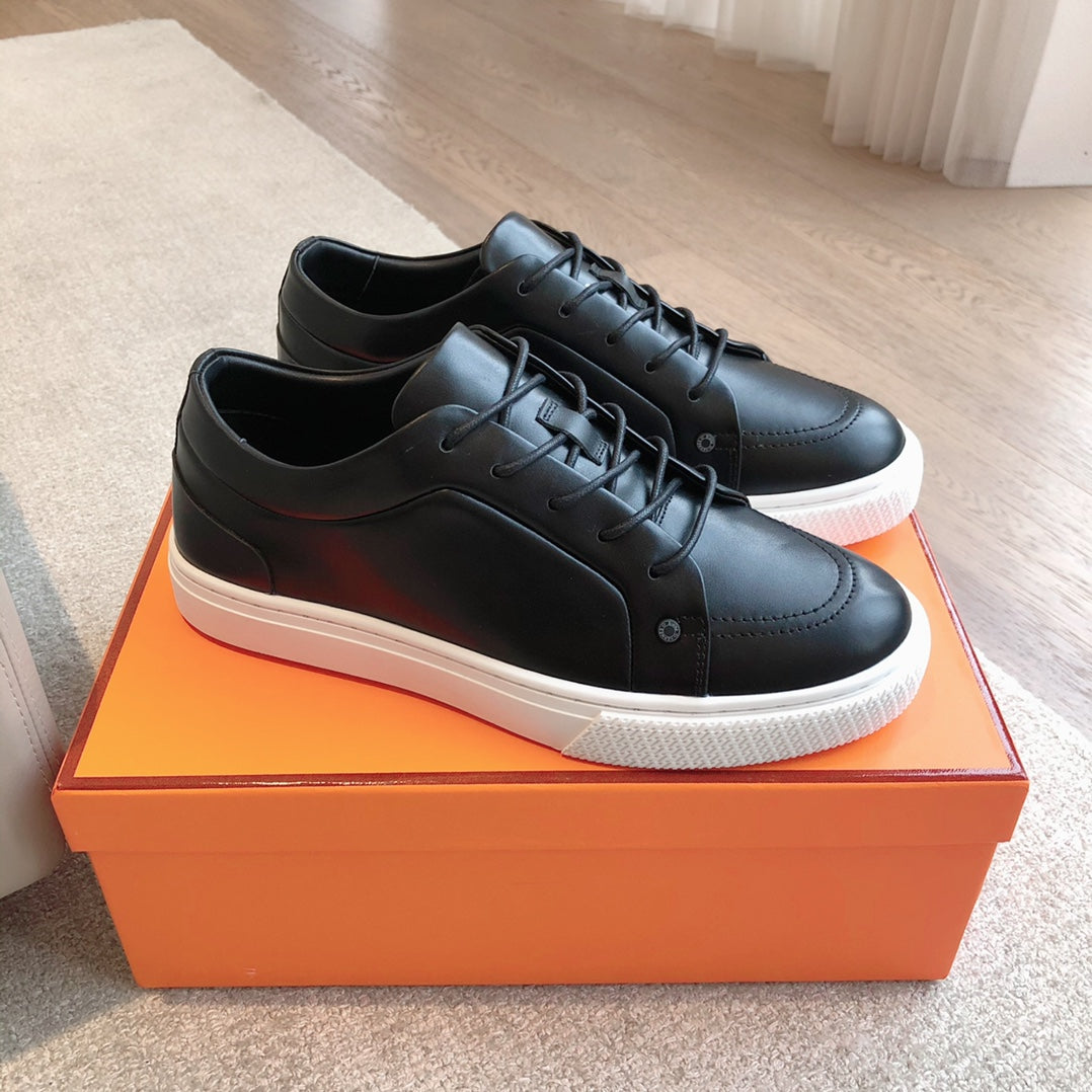 IRWIN SNEAKER BLACK CALFSKIN - 35