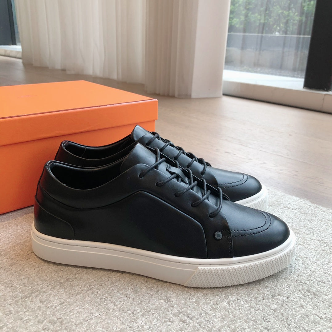 IRWIN SNEAKER BLACK CALFSKIN - 35