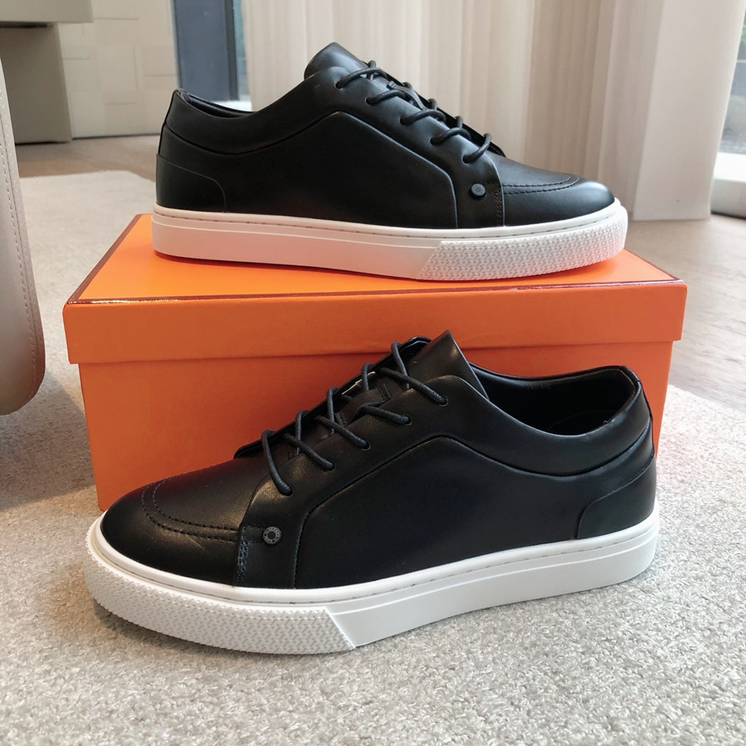 IRWIN SNEAKER BLACK CALFSKIN - 35